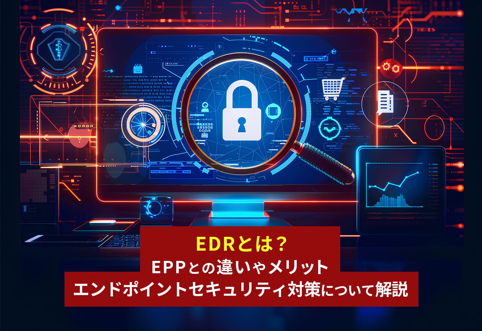 EDRとは？EPPとの違いやメリット、エンドポイントセキュリティ対策について解説