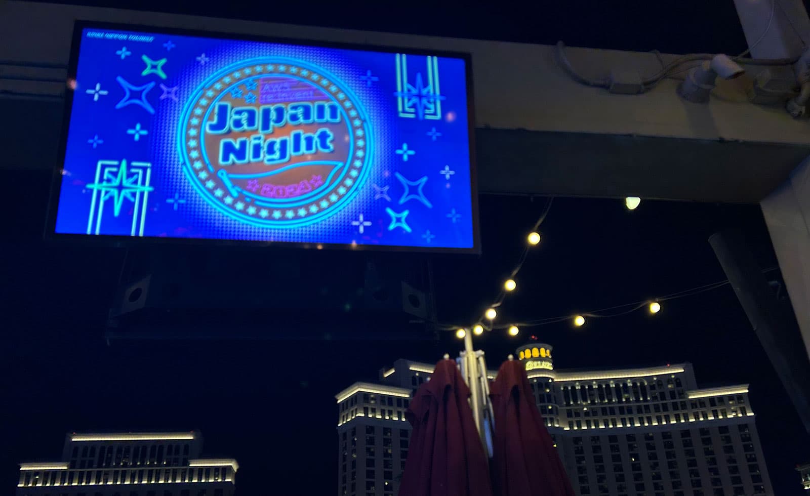 「Japan Night」の会場